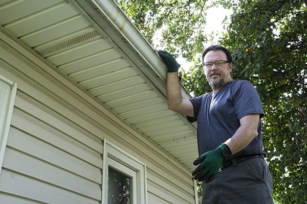 Gutter Cleaning of Randolph office